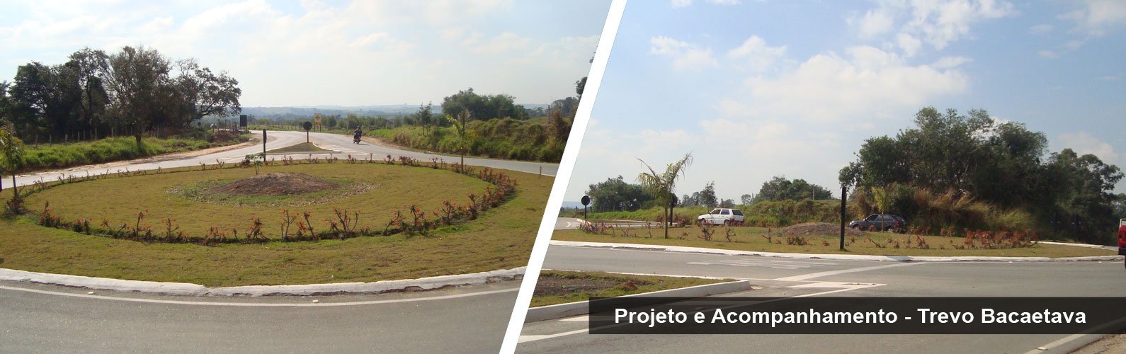Projeto e Acompanhamento  -  Trevo Bacaetava Batimetria Sorocaba Georeferenciamento sorocaba